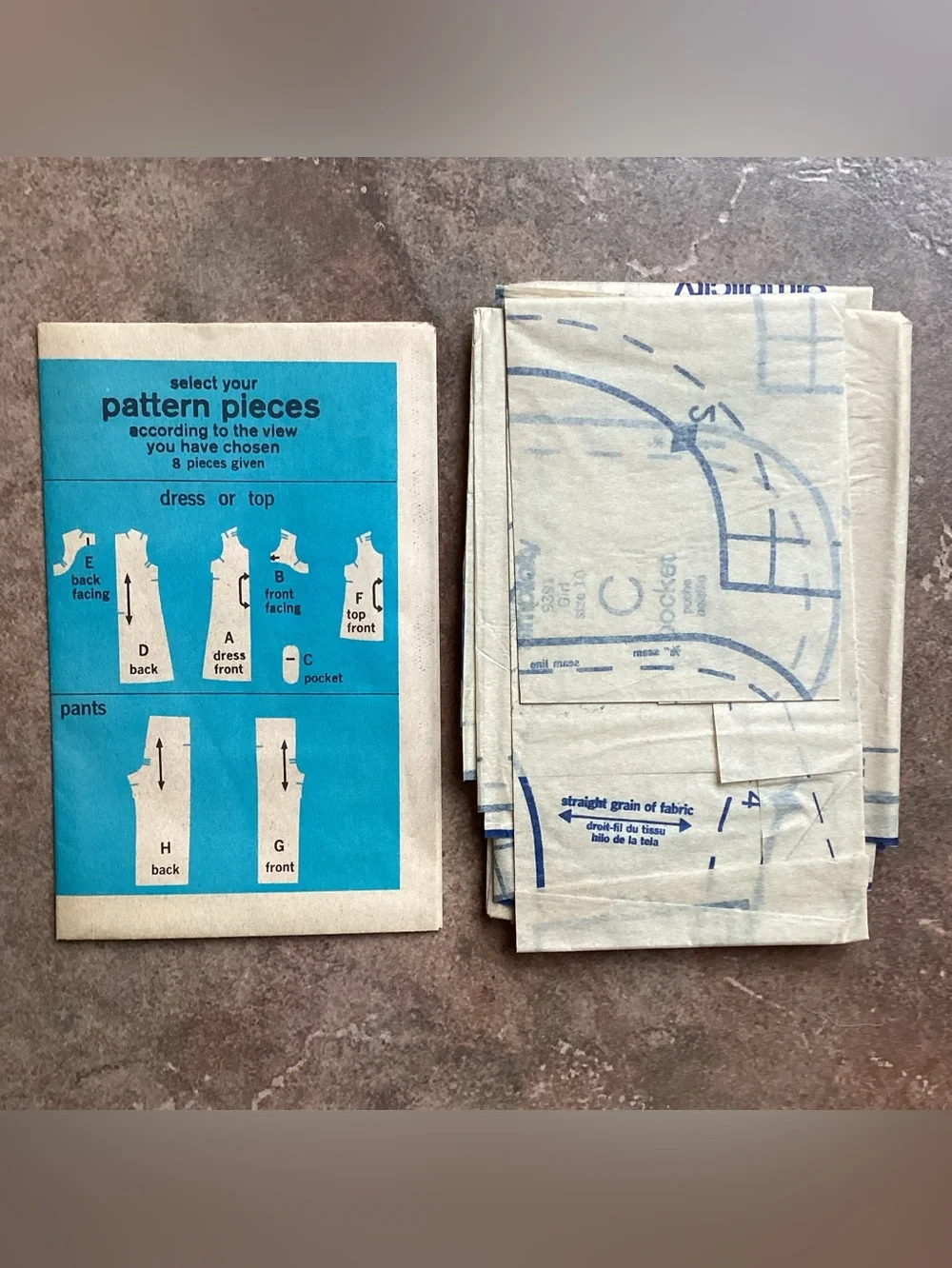Simplicity vintage sewing